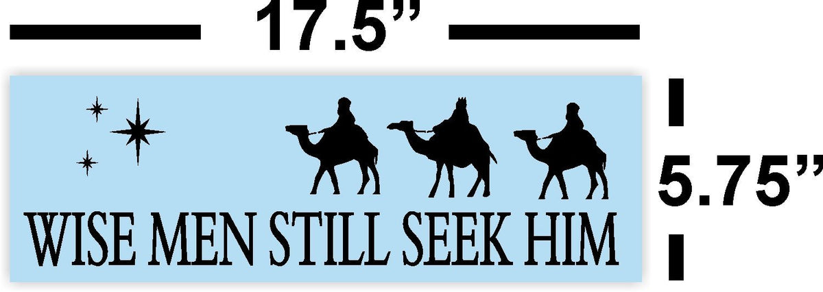 Christmas Wise Men (Small) Tracing Stencils and Design for Sign ...