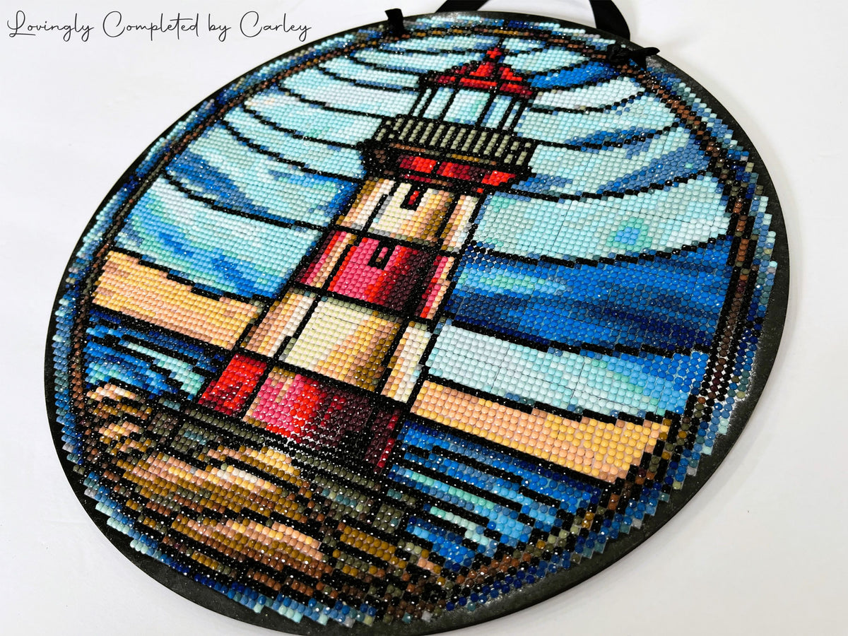 Lighthouse Diamond Painting Kit – Barn Star Stencils