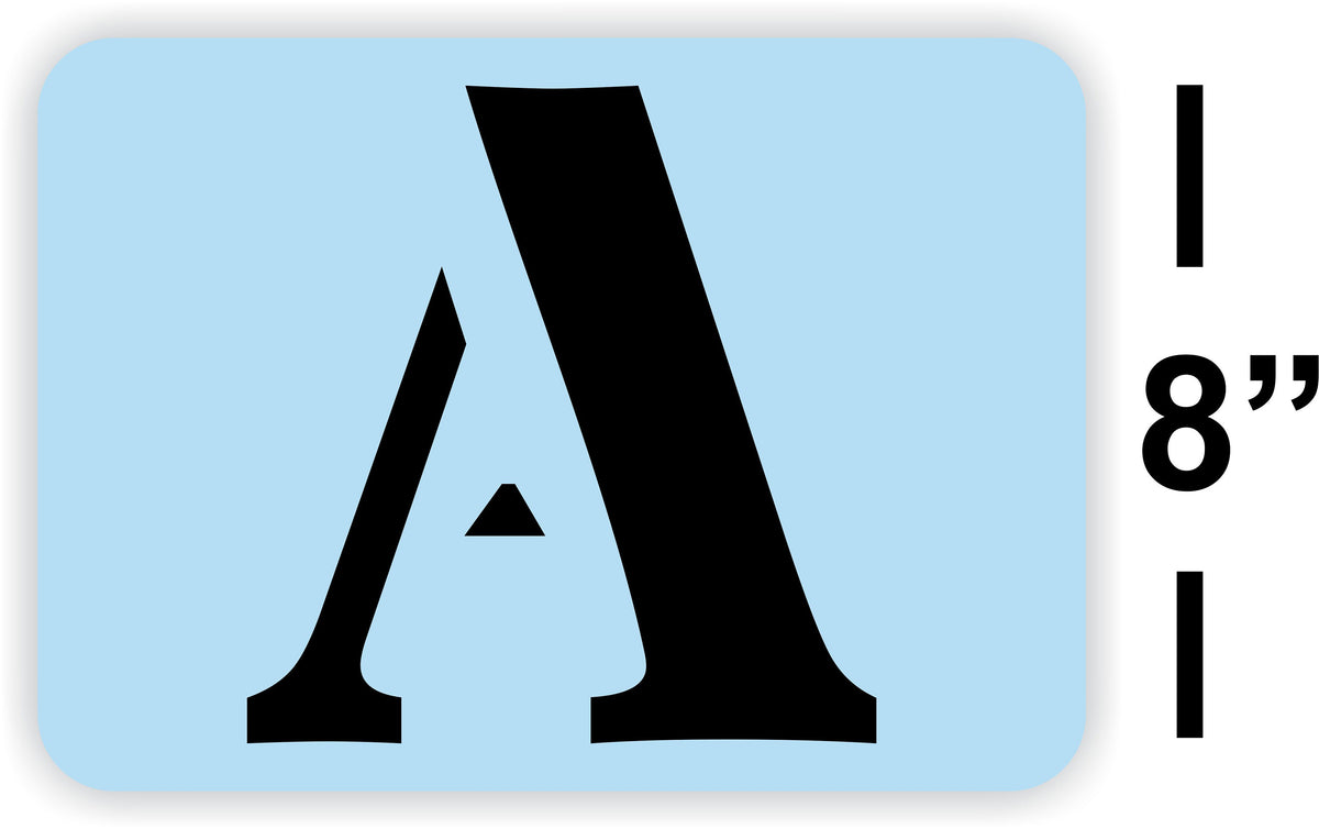 26 Piece Alphabet Letter Stencils Kit - 8 Inch Letters - Paint Your Ow ...